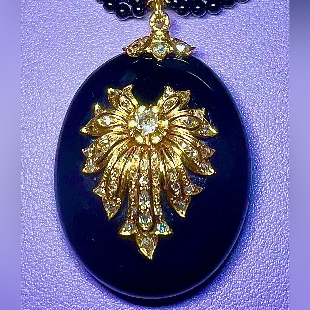 Victorian Mourning Locket (Authenticated)